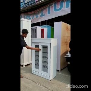 SUDAH RAKIT!!! Lemari Sepatu & Rak Sepatu Partikel