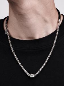 Lực ion Taichi Anion Silicone & dây chuyền Cuba 4 mét nam nữ trang sức thời trang Magentic Dây chuyền hạt khắc miễn phí