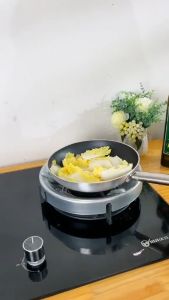 Alas Tatakan Aluminium Cover Kompor Gas Portable Pelindung Anti Angin & Slip