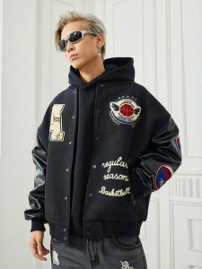 A chock | Trendy American Hip-hop Letter Jacket