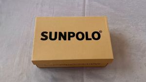 Giày da nam SUNPOLO Phong cách Cổ điển Vintage SPH453 (Đen)