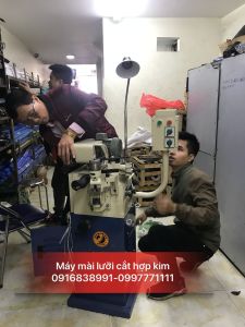MÁY MÀI LƯỠI HỢP KIM INOX SẮT TỰ ĐỘNG ĐIỆN 380V