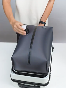 Travel Vacuum Compression Bag IP67 Waterproof Vacuum Bag with Airtight Valve Vacuum Storage Bags for Travel with Pump Nylon Vacuum Bags for Clothing Travel