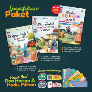 (Isi 3 Buku) Buku Anak - Paket 3in1 Aku Hafal Doa Harian dan Hadis Pilihan - Ziyadbooks