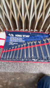 Bộ vòng miệng hệ inch cao cấp 14 cây 5/16 - 1-1/4 inch Kingtony 1214SR