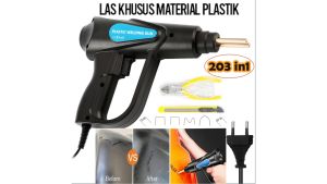 Pistol Las Retak Solder Plastik Body Kendaraan Mobil Motor 220V 70W Solder Lem Stapler Pipa Plastic