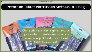 Cat Strip High Quality Premium Ishtar Nutritious Cat Strips 6 in 1 Bag / Cat Treat / Cat Food / Cat Snacks / Cat Wet Food