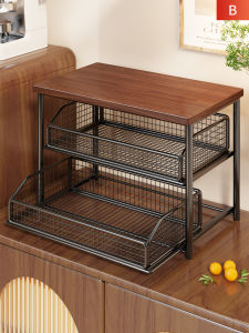 WUBUWEI | Office Luxury Multi-Level Storage Rack for Desktop