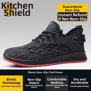 CHUDUN | Slip-Resistant Waterproof Oil-Repellent Breathable Durable Chef Shoes