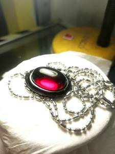 Liontin Batu Siam Merah MD
