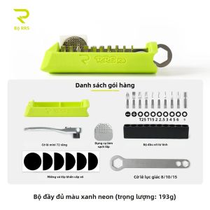 RRSkit | RRSKIT Bộ Dụng Cụ Sửa Chữa Tuốc Nơ Vít Từ Tính Di Động Dành Cho Xe Đạp Gấp Brompton A/C/P-Line Bộ Công Cụ Lưu Trữ Ẩn Dụng Cụ Đa Chức Năng Dành Cho Xe Đạp Gấp