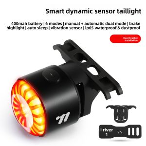 West Biking | Smart Brake Sensor Rear Light for Mountain and Road Bikes