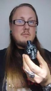 Ludus  Trending Original Aztec Death Whistle Scary Scream Sound Prank Spooky Mayan Skull