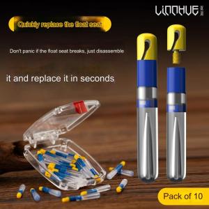 LINNHUE quick-release float seat silicone slide float seat replacement detachable road slide float seat fishing accessories