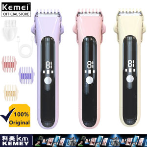 Kemei Painless Epilator Electric Shaver for Women Bikini Trimmer Facial Mustache Hair Removal Razor Ladies Face Underarm Legs Electric