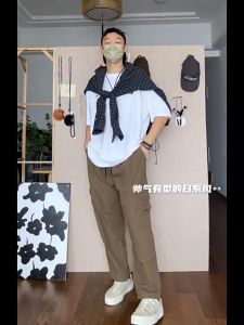 LIVE GREAT    |  Freeship 0Đ mọi nơi  | quần  quần jean  quần jean nam quần nam   Quần nam Quần túi hộp rộng màu trơn quần ống rộng đơn giản  quần nam quần tây nam quần tây âu nam đẹp quần dài nam quần âu