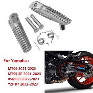 Motorcycle Foot Rests Pedal Front Footrest For Yamaha YZF R7 2022-2023 XSR900 2022-2023 MT09 2021-2023 MT09 SP 2021-2023 Pedal
