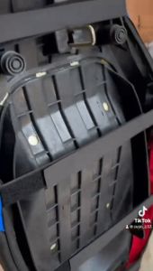 COVER JOK MOTOR NMAX model CAFERACER pakek KARET/PEREKAT tinggal pasang