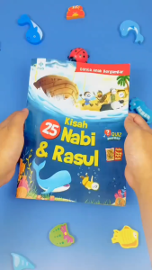 Kisah 25 Nabi & Rasul: Buku Cerita Anak Bergambar FULL COLOR dari Penerbit PQS