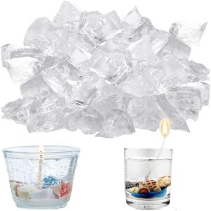 500g Transparent Jelly Wax - DIY Candle Making Kit Gel Wax for Handcrafted Scented Candles & Soaps Ideal for Artistic Creation