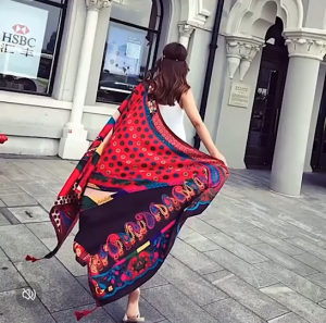 ผ้าพันคอ ผ้าคลุมไหล่ ของขวัญ ของฝาก ผ้ากันหนาว ผ้ากันลม ผ้ากันแดด ราคาสุดคุ้ม ถูกๆ ของใหม่ พร้อมส่งในไทย ส่งจากกรุงเทพ