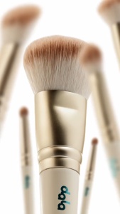 DALA Beyond Easy 9pc Full Sized Makeup Brush Set - Soft Synthetic Bristles Professional