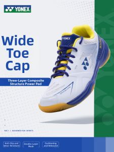 Yonex | Anti-Slip Wide Fit Athletic Shoes