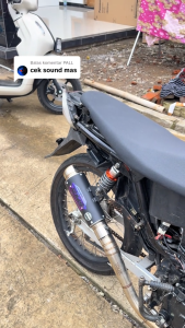 Knalpot RMS Muffler Model Pro lner Tr1 D50 Hanif Knalpot