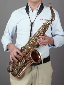 Sax Strap Saxophone Tali Bahu Tunggal Dapat Disesuaikan Tali Leher Menggantung Tali Lanyard Band Sax Aksesori Alat Musik