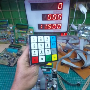 Keypad Pom Mini Akrilik Original Berkualitas 4x4