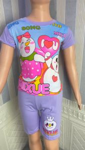 SETELAN ANAK CEWEK MIXUE FULL PRINT