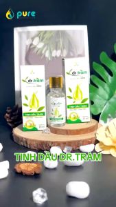 Tinh Dầu Tràm DR. Tràm làm ấm người phòng cảm lạnh - Tinh dầu thiên nhiên an toàn cho sức khỏe gia đình - 20ml