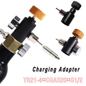 Adjustable Regulator CO2 Refill Adapter for sodastream Inflation Stations Brewing Homebrew Keg Co2 Tank Paintball Accessories