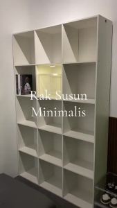 PIRA METROPOLIS -  PLATO BC Rak Buku / Rak Susun Serbaguna / Rak Pajangan / Rak Serbaguna