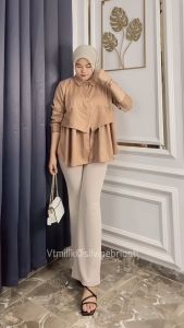 Atasan Wanita Kekinian & Blouse Ruffel April