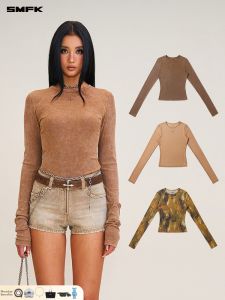 SMFK | Faded Silk Long Sleeve Athletic Top