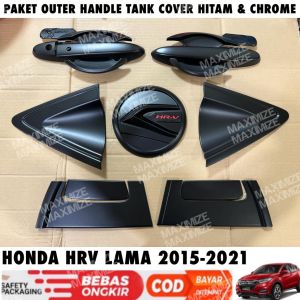 Paket Lengkap Outer Handle Tank Cover Hrv Lama 2015 2018 2021 Hitam Chrome
