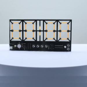 Aideepen | DC002 4 Digit LED Clock DIY Soldering Kit DC 5V Adjustable Brightness Power Off Memory Time Date Week Alarm For STEM Learning