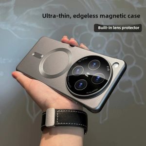 Magsafe Wireless Charging Case For OPPO Find Series Phones With Lens Protection Matte Finish