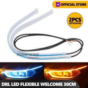 Led Alis Sen Running 30Cm 60Cm 12Volt 12V Welcome Light Motor Mobil