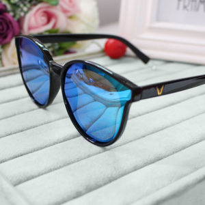 แว่นกันแดดทรงกลมขนาดใหญ่สำหรับผู้หญิง สไตล์ฮ่องกง แว่นกันแดดสไตล์เกาหลี แว่นกันแดดแฟชั่นสำหรับผู้หญิง แว่นกันแดดแบบลำลอง