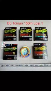 Dây Dù 150m X8 PE Strongest TOMAN Cao Cấp Loại 1 - DD150M015