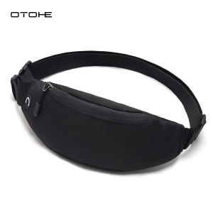 OTOHE Chest Bag Waist Bag Crossbody Chest Bag  Multi-Functional Fitness Bag Small Waist Pouch Waterproof Wear-Resistant Waist Bag with Adjustable Strap for Workout Running