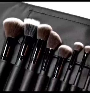 Professional Makeup Brush Set 15pcs with Pouch