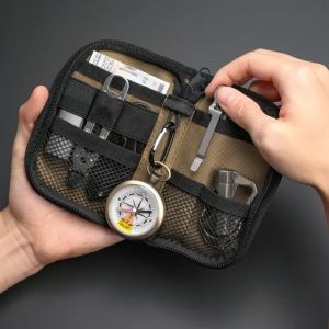 EDC Pouch Pocket Organizer for Men Tool Pocket Storage EDC Gears hiking accessories camping equipment outdoor accessories