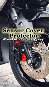 MOKOTO ELITE SERIES NMAX V1 NMAX V2 AEROX V1 AEROX V2 CNC SENSOR COVER FRONT WHEEL ABS GUARD PROTECTOR 1PC