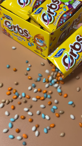 Piccadeli Orbs Chocolaty Bits 12x20g (Crunchy Sugar Panned Chocolaty Bits)