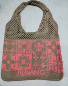 Penang knitted bag shoulder bag ladies bag