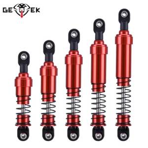 4pcs Aluminum Big Bore Shocks for 1/10 RC Crawler LCG Chassis Gspeed V3 Element Enduro SCX10 TRX4 Gamde R1 Comp Builds DIY