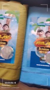 Sarung Atlas Anak Tanggung Polos Warna Warni/Sarung Anak Polos Warna Terlaris/Sarung Anak Terlaris